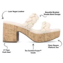 Journee Collection Womens Kyaa Tru Comfort Foam Braided Strap Platform Sandals -Bearpaw Shoes Shop GUEST 7ef66560 bd06 4a0f b605 f8ab10e48e83