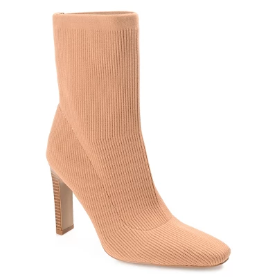 Journee Collection Womens Elissa Tru Comfort Foam Pull On Stacked Heel Booties 15 Journee Collection Womens Elissa Tru Comfort Foam Pull On Stacked Heel Booties - Image 13