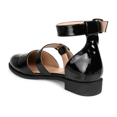 Journee Collection Womens Constance Buckle Round Toe Mary Jane Flats 8 Journee Collection Womens Constance Buckle Round Toe Mary Jane Flats - Image 6