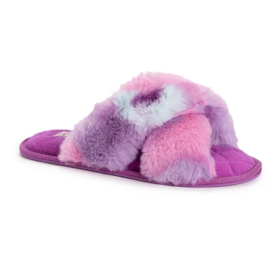 MUK LUKS Women's Perley Criss Cross Slipper 13 MUK LUKS Women's Perley Criss Cross Slipper - Image 11