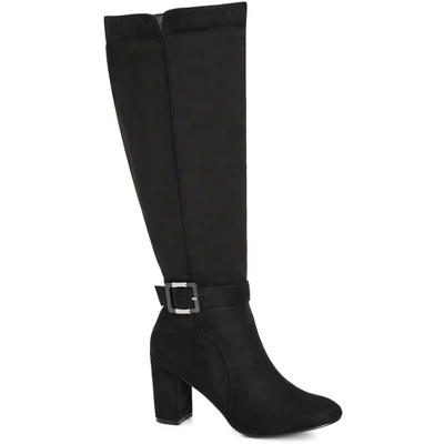 Women's WIDE FIT Kourt Knee Boot - Black | CITY CHIC 4 Women's WIDE FIT Kourt Knee Boot - Black | CITY CHIC - Image 2