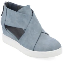 Journee Collection Womens Seena Round Toe Back Heel Zip Wedge Sneakers 24 Journee Collection Womens Seena Round Toe Back Heel Zip Wedge Sneakers -Bearpaw Shoes Shop GUEST 873007a0 0309 43e4 9906 8747c4c3ac84
