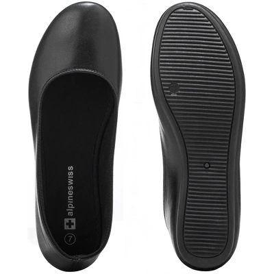 Alpine Swiss Womens Pierina Round Toe Ballet Flats 5 Alpine Swiss Womens Pierina Round Toe Ballet Flats - Image 3