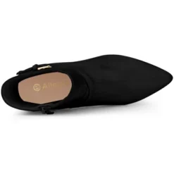 Allegra K Women's Pointy Toe Buckle Cross Straps Stiletto Heel Ankle Boots 15 Allegra K Women's Pointy Toe Buckle Cross Straps Stiletto Heel Ankle Boots -Bearpaw Shoes Shop GUEST 8827b7c0 3714 432e a09e c3c2efd35391