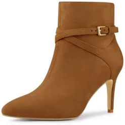 Allegra K Women's Pointy Toe Buckle Cross Straps Stiletto Heel Ankle Boots 20 Allegra K Women's Pointy Toe Buckle Cross Straps Stiletto Heel Ankle Boots -Bearpaw Shoes Shop GUEST 88a95e84 6777 4dea b781 64ec67b478cd