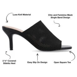 Journee Collection Womens Leighton Soft Knit Slip On Open Toe Pumps 21 Journee Collection Womens Leighton Soft Knit Slip On Open Toe Pumps -Bearpaw Shoes Shop GUEST 88aec420 4005 44ac 97df 788556a5d9b6