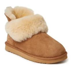 Fireside By Dearfoams Women's Perth Genuine Shearling Foldover Boot -Bearpaw Shoes Shop GUEST 89053ad4 f448 4532 82ee 97ea49313b9b