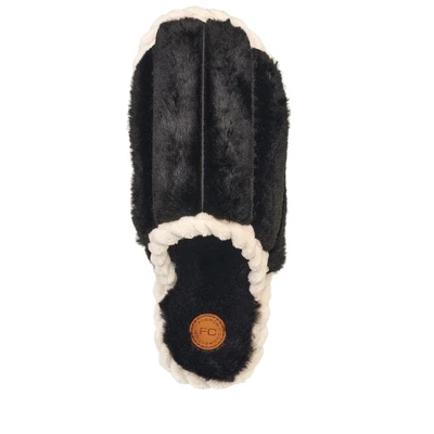 French Connection Women's Fluffy Textured Slippers - Winter House Shoes For Women 4 French Connection Women's Fluffy Textured Slippers - Winter House Shoes For Women - Image 2