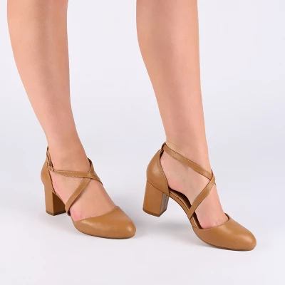 Journee Collection Womens Foster Tru Comfort Foam Wide Width Almond Toe Mid Block Heel Pumps 10 Journee Collection Womens Foster Tru Comfort Foam Wide Width Almond Toe Mid Block Heel Pumps - Image 8