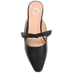 Journee Collection Womens Missie Slip On Square Toe Mules Flats -Bearpaw Shoes Shop GUEST 8a050b76 dec6 49fa a137 72e365def7b3