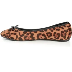 Women's WIDE FIT Ballet Flat - Leopard | EVANS -Bearpaw Shoes Shop GUEST 8b2ef9b3 191e 470d bc68 0b4df403157a