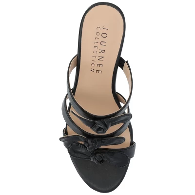 Journee Collection Womens Kristina Kitten Heel Slip On Open Toe Pumps 5 Journee Collection Womens Kristina Kitten Heel Slip On Open Toe Pumps - Image 3