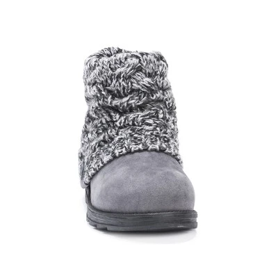 Muk Luks Women's Patti Boots, Ebony 3 Muk Luks Women's Patti Boots, Ebony