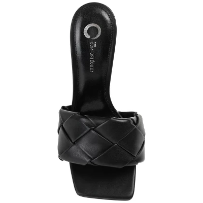 Journee Collection Womens Maysie Tru Comfort Foam Open Square Toe Block Heel Sandals 5 Journee Collection Womens Maysie Tru Comfort Foam Open Square Toe Block Heel Sandals - Image 3