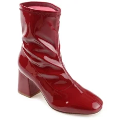 Journee Collection Womens Reice Square Toe Block Heel Ankle Booties -Bearpaw Shoes Shop GUEST 92371dae 1beb 4bb3 abee a1f98f8ea8c2