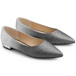 Allegra K Women's Glitter Pointed Toe Ballet Elegant Flats Shoes -Bearpaw Shoes Shop GUEST 926422df 547a 43d2 95e8 fcabac7279bb