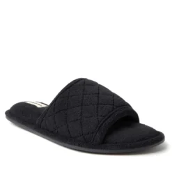 Dearfoams Womens Beatrice Quilted Microfiber Terry Slide Slipper -Bearpaw Shoes Shop GUEST 926a58f2 bf4d 4c1f 89cd b4c527a263fb