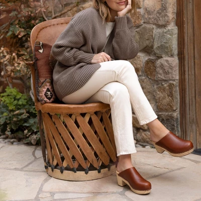 Nisolo Sustainable Women's All-Day Heeled Clog 6 Nisolo Sustainable Women's All-Day Heeled Clog - Image 4