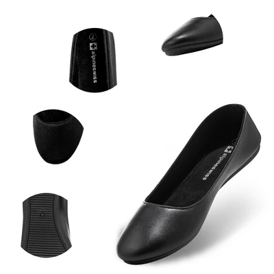 Alpine Swiss Womens Pierina Round Toe Ballet Flats 4 Alpine Swiss Womens Pierina Round Toe Ballet Flats - Image 2