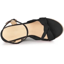 Allegra K Women's Platform Slingback Espadrille Wedge Heel Sandals -Bearpaw Shoes Shop GUEST 96f842a3 1402 440d bf16 852da773d916