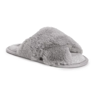 MUK LUKS Women's Perley Criss Cross Slipper 9 MUK LUKS Women's Perley Criss Cross Slipper - Image 7