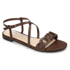 Journee Collection Womens Jalia Multi Strap Flat Sandals -Bearpaw Shoes Shop GUEST 98deb312 c3f0 4540 95b6 b1bef2eac1d9