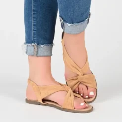 Journee Collection Womens Deleece Tru Comfort Foam Sling Back Low Block Heel Sandals -Bearpaw Shoes Shop GUEST 99de0bc3 9550 4906 839b d08c5f52b32b