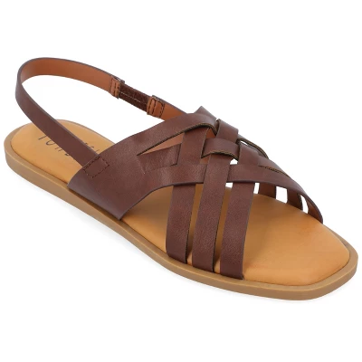 Journee Collection Womens Merrin Tru Comfort Foam Sling Back Flat Sandal 12 Journee Collection Womens Merrin Tru Comfort Foam Sling Back Flat Sandal - Image 10