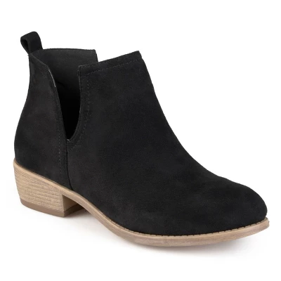 Journee Collection Womens Rimi Pull On Stacked Heel Booties 11 Journee Collection Womens Rimi Pull On Stacked Heel Booties - Image 9