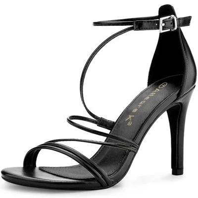 Allegra K Women's Party Strappy Stiletto High Heels Sandals 10 Allegra K Women's Party Strappy Stiletto High Heels Sandals - Image 8