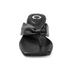 Journee Collection Womens Seelah Low Stacked Heel Flip Flop Sandals -Bearpaw Shoes Shop GUEST 9ca153c3 d7a6 49df 98de 8c2fab189c4c