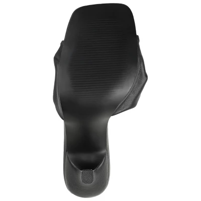 Journee Collection Womens Diorra Open Toe High Stiletto Pumps 6 Journee Collection Womens Diorra Open Toe High Stiletto Pumps - Image 4