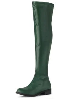 Allegra K Women's Thigh Low Block Heel Over Knee High Fashion Boots -Bearpaw Shoes Shop GUEST 9e03980f a189 4b93 82bf 5c82663044c9