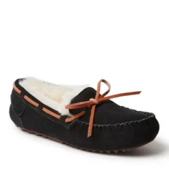 Fireside By Dearfoams Women's Victoria Genuine Shearling Moccasin With Tie -Bearpaw Shoes Shop GUEST 9e7e8df4 d09c 453f 87e5 08fd09e6d2e8