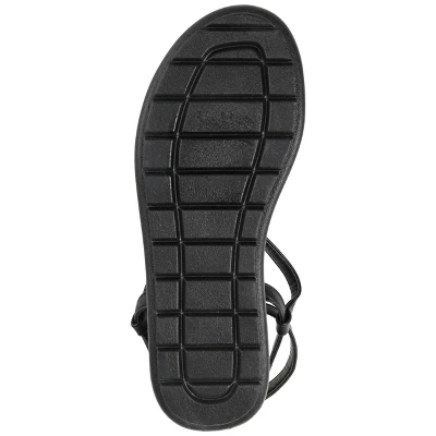 Journee Collection Womens Jeselia Tru Comfort Foam Ankle Strap Flat Sandals 6 Journee Collection Womens Jeselia Tru Comfort Foam Ankle Strap Flat Sandals - Image 4