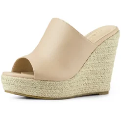 Allegra K Women's Espadrille Wedge Platform Mules -Bearpaw Shoes Shop GUEST 9f8fc4b3 a9a0 4f06 9dd1 26dc7edeecb3