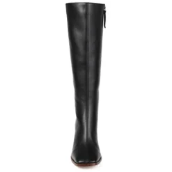 Journee Signature Womens Genuine Leather Tamori Wide Calf Square Toe Inside Zip Knee High Boots -Bearpaw Shoes Shop GUEST 9fffc60a 96da 4ab8 8b01 e40eece55543