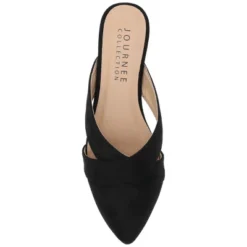 Journee Collection Womens Gerda Slip On Almond Toe Mules Flats -Bearpaw Shoes Shop GUEST a120b185 d708 400f b550 7779d842b99c