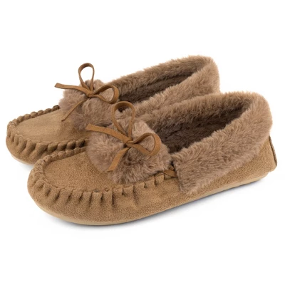 RockDove Women's Naomi Faux Fur Moccasin Slipper 9 RockDove Women's Naomi Faux Fur Moccasin Slipper - Image 7