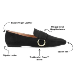 Journee Collection Womens Benntly Tru Comfort Foam Slip On Square Toe Loafer Flats -Bearpaw Shoes Shop GUEST a2ce0f81 9134 493e 855f e571a4520ebc