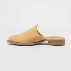 Women's Maura Mule Flats - Universal Thread™ Beige