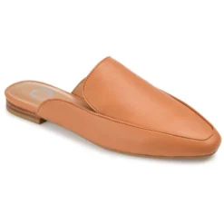 Journee Collection Womens Akza Slip On Square Toe Mules Flats -Bearpaw Shoes Shop GUEST a3aae784 94c1 4c47 a33b 611ecf03a9f8