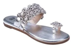 GC Shoes Nadin Metallic Rhinestone Toe Ring Flat Sandals -Bearpaw Shoes Shop GUEST a427b0ba e581 49ea bf6a 46e3259754aa