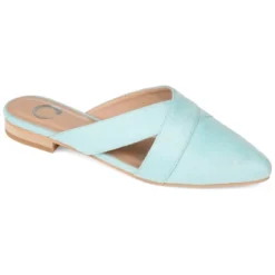 Journee Collection Womens Gerda Slip On Almond Toe Mules Flats -Bearpaw Shoes Shop GUEST a59be5a4 b8ca 4df5 bfff 81f93cd07c17