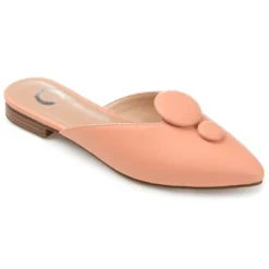Journee Collection Womens Mallorie Slip On Pointed Toe Mules Flats -Bearpaw Shoes Shop GUEST a6c55075 872c 4034 a1d6 3cce6711a69a