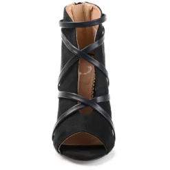 Journee Collection Womens Samara Back Heel Zip Peep Toe Stiletto Booties -Bearpaw Shoes Shop GUEST a91bf273 8084 4d8a a354 64fecbf99bb0