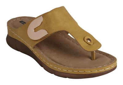 GC Shoes Sam Hardware Comfort Slide Flat Sandals 11 GC Shoes Sam Hardware Comfort Slide Flat Sandals - Image 9