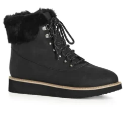 Women's WIDE FIT Arya Ankle Boot - Black | CLOUDWALKERS 12 Women's WIDE FIT Arya Ankle Boot - Black | CLOUDWALKERS -Bearpaw Shoes Shop GUEST aa45d339 db74 46d6 8ca8 95276b96748e