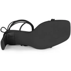 Allegra K Women's Lace Up Strappy Block High Heel Sandals -Bearpaw Shoes Shop GUEST aa98584c 8b7f 4806 abf7 4a9f017a4f21