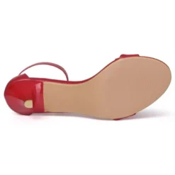 Allegra K Women's Ankle Strap Kitten Sandals -Bearpaw Shoes Shop GUEST adce765c 0674 4f99 8db8 06a1a2e81bd5